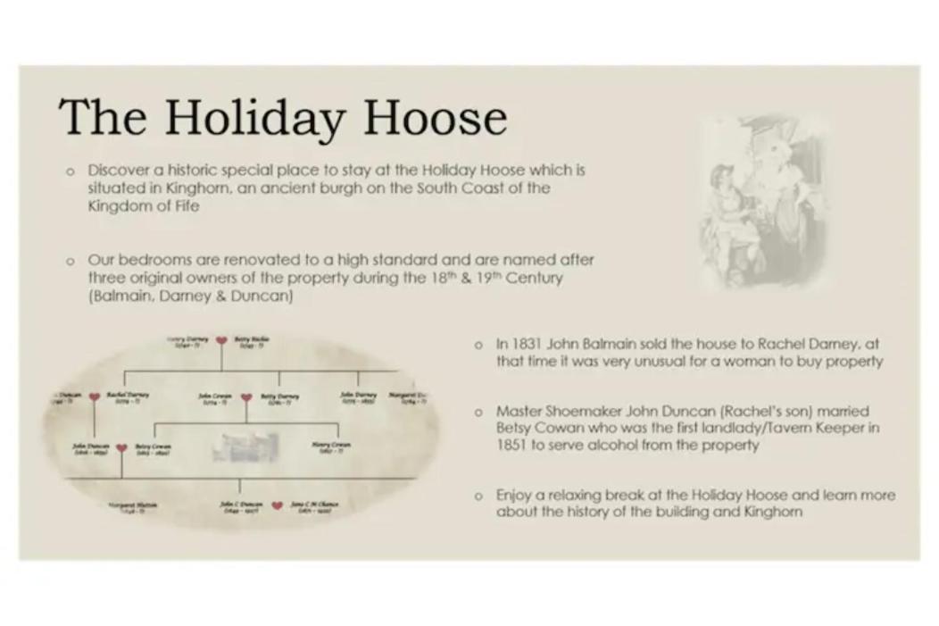 The Holiday Hoose Kinghorn Extérieur photo